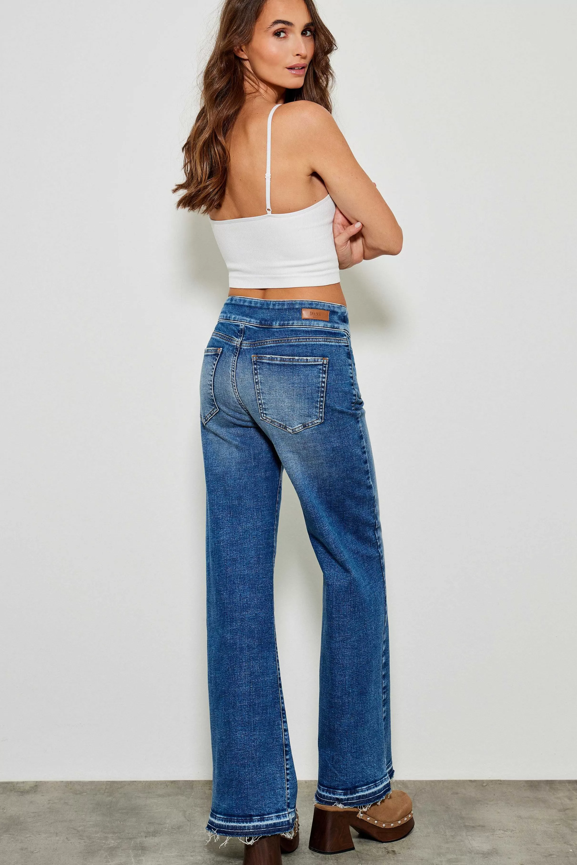 Jeans*Five Jeans 331 Lou Jeans Large Mellem Bla