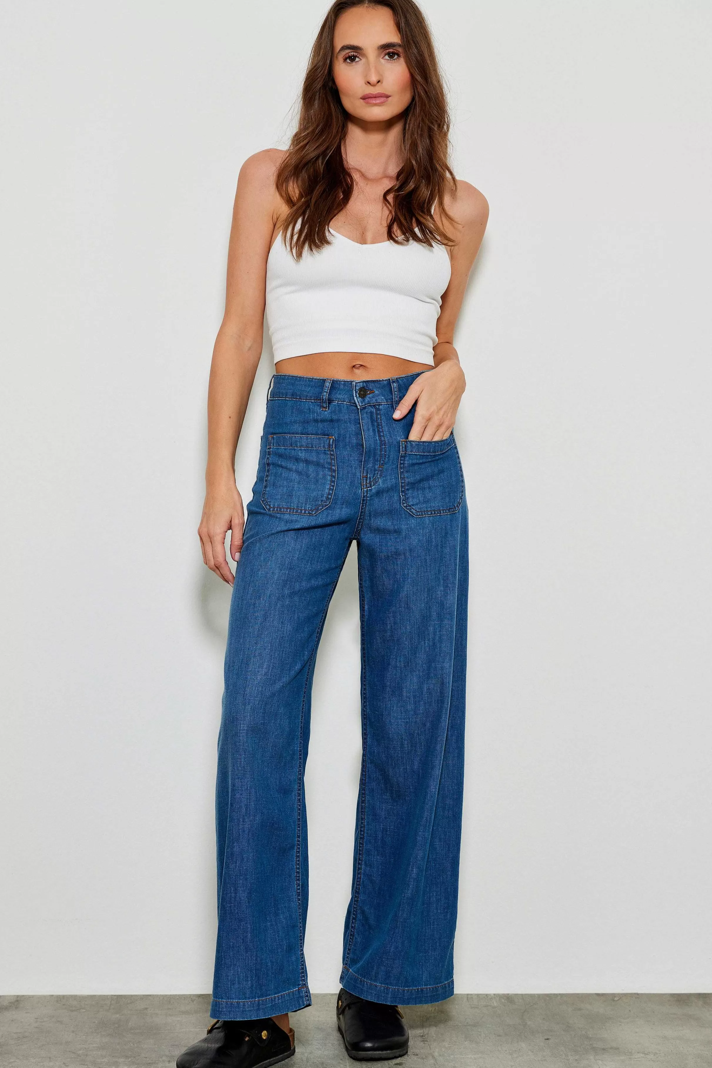 Jeans*Five Jeans 657 Lucia Jeans Large Bla