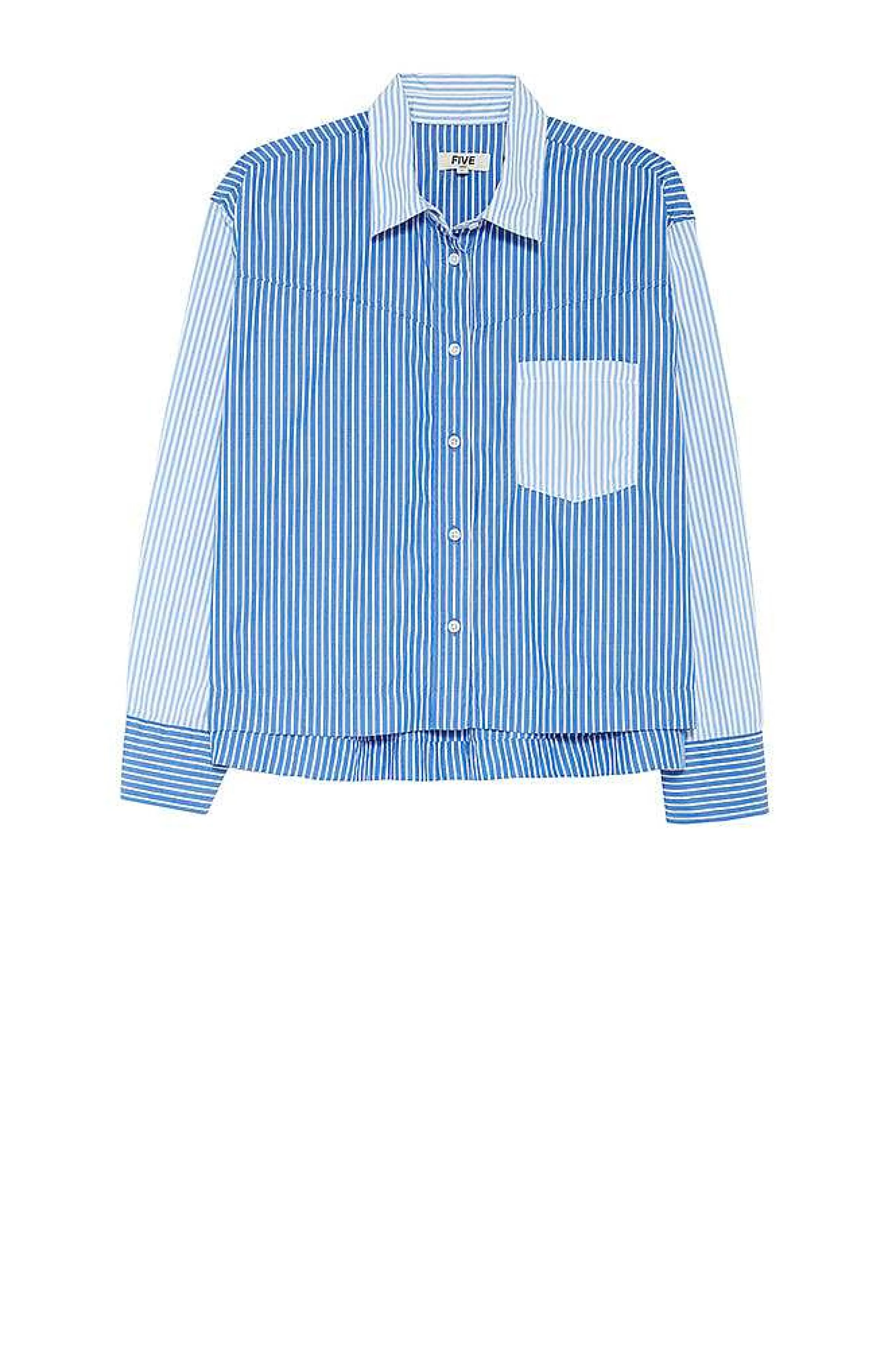 Skjorter Og Bluser*Five Jeans Clarence Skjorte Indigo