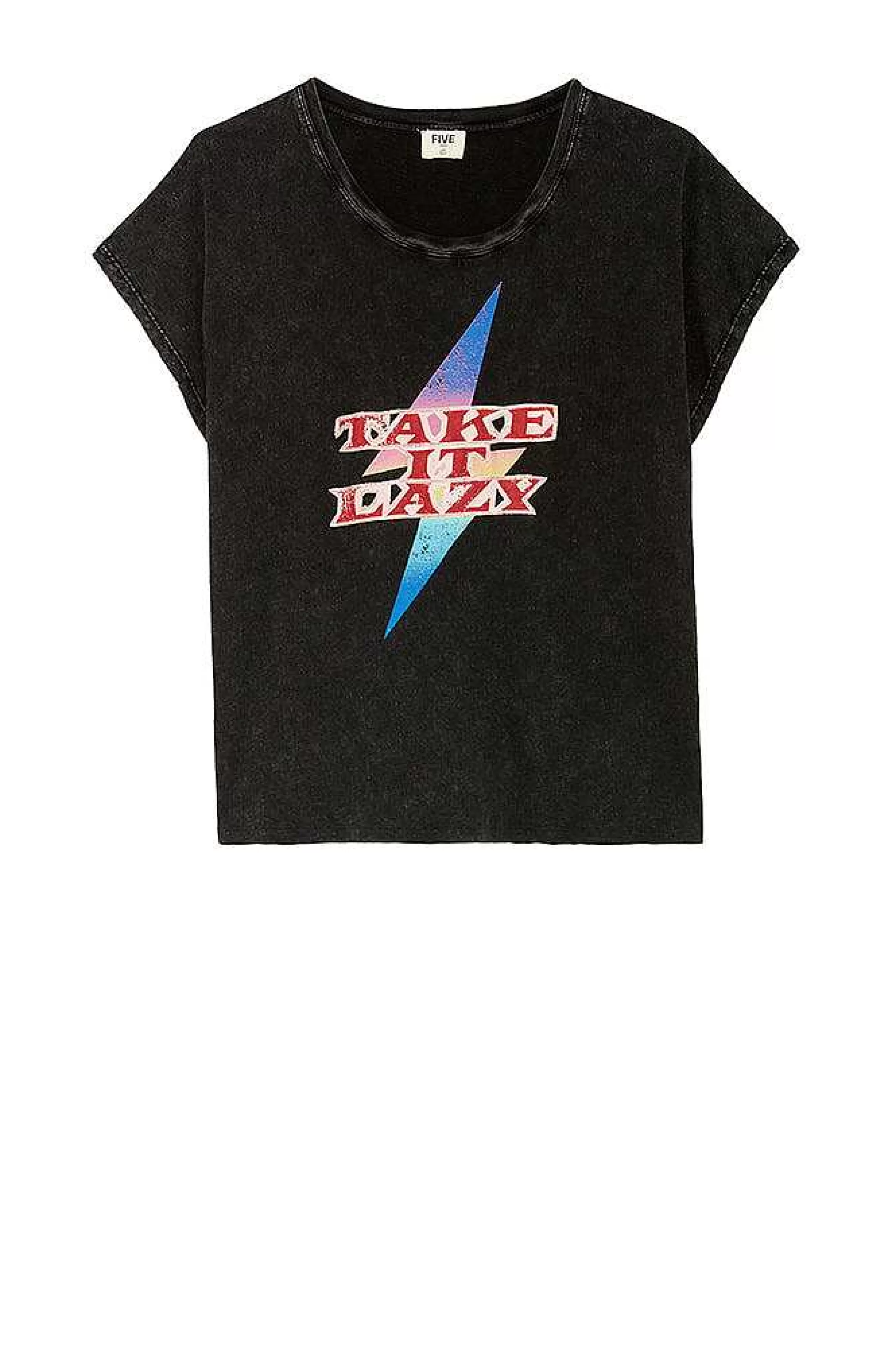 T-Shirts*Five Jeans Doven T-Shirt Syregra