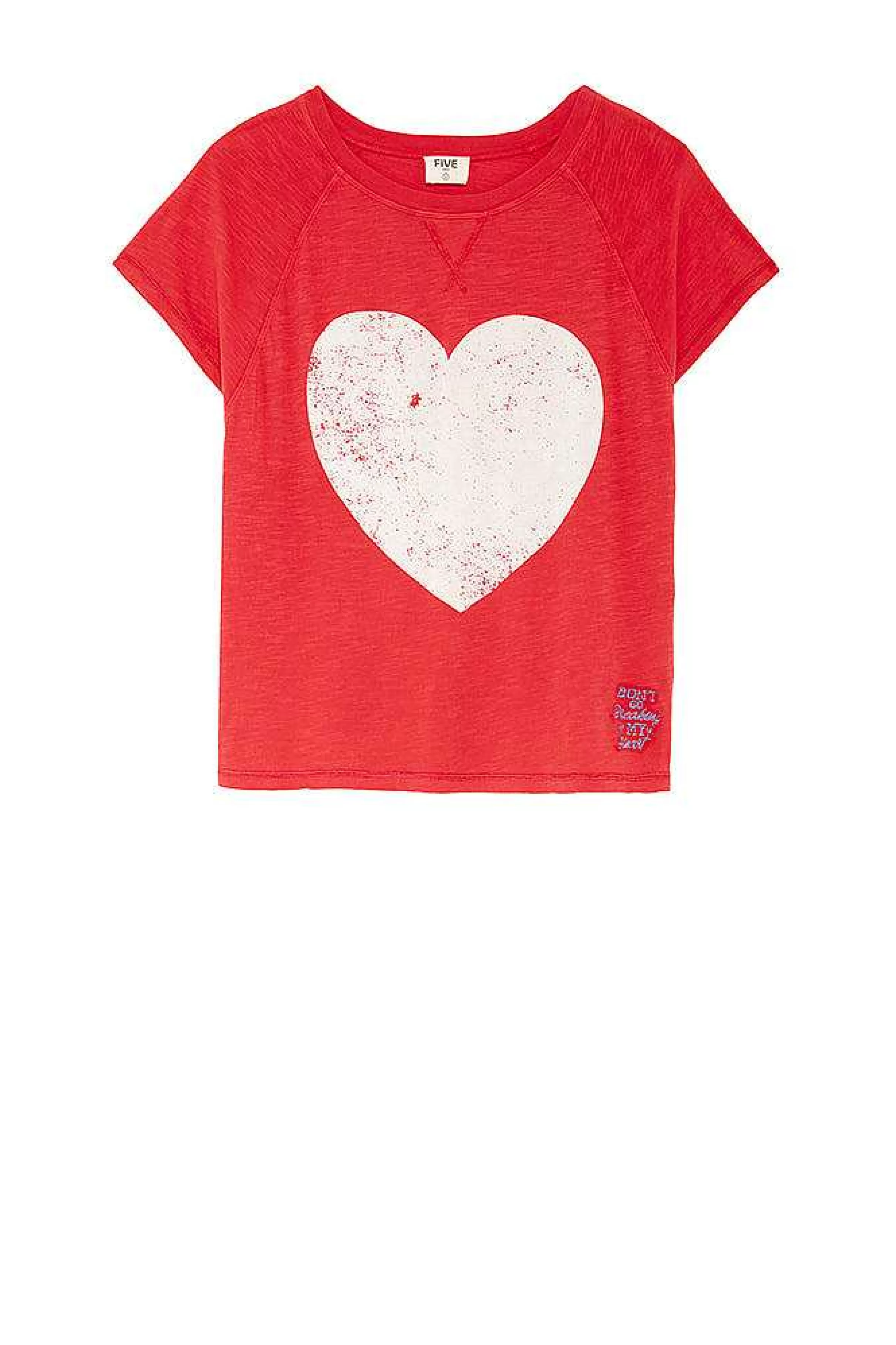 T-Shirts*Five Jeans Hjerte T-Shirt