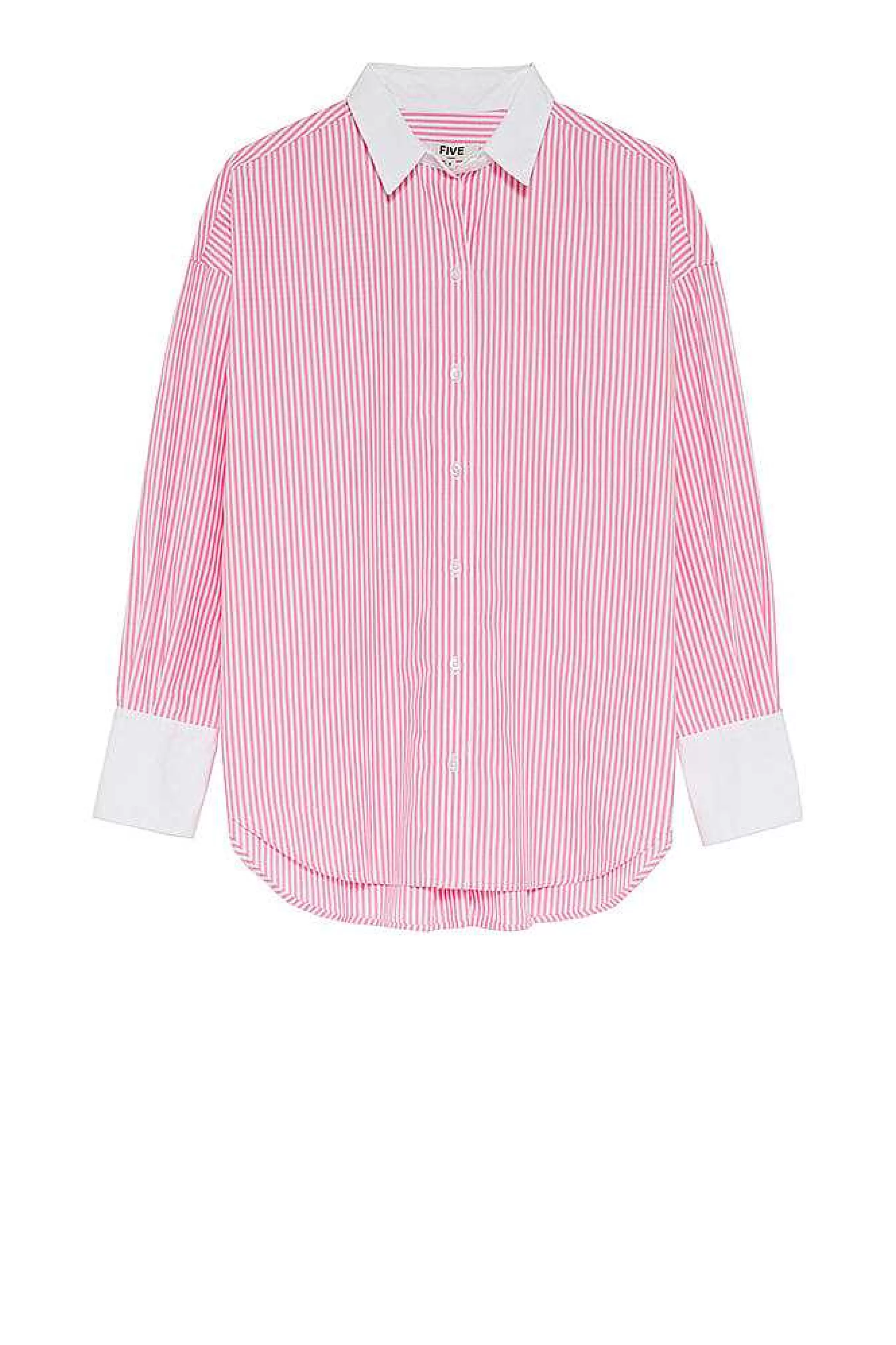 Skjorter Og Bluser*Five Jeans Kanalskjorte Lyserod